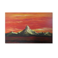 ~Warm-Matterhorn (60x90cm)